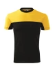 Unisexové tričko COLORMIX, žlutá
