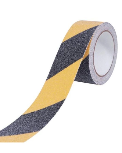 Protiskluzová páska žluto/černá 18mx5cm
