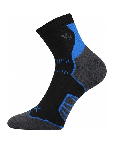 Ponožky Falco, černo-modrá