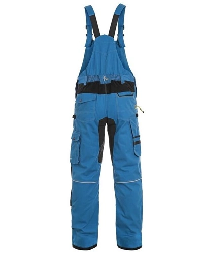 Pánské kalhoty CXS STRETCH s laclem středně modré-černé 2