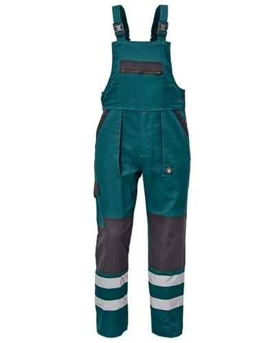 Pánské montérkové kalhoty MAX NEO REFLEX s laclem, zelené