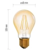 Žárovka, LED Vintage A60 4W E27 teplá bílá+ 1.jpg