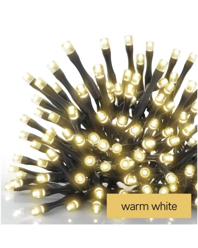 Řetěz vánoční, Standard LED, venkovní i vnitřní, teplá bílá, časovač 5m 1550010001.jpg