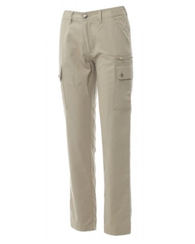 Kalhoty dámské, letní, FOREST-SUMMER LADY, 000168-0067, khaki-11006