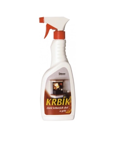 Krbík čistič krbových skel a grilů 450 ml, rozprašovač