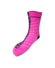 Ponožky COODY kompresní, černá-růžová