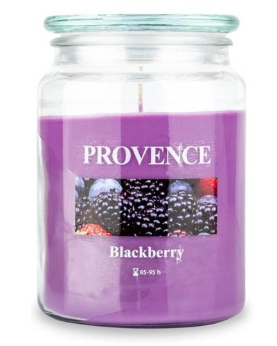 Svíce vonná ve skle s víčkem, BlackBerry, 510 g.jpg