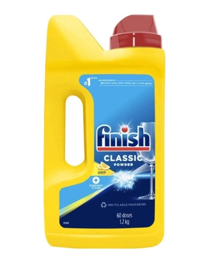 Finish, prášek do myčky nádobí, Classic Powder Lemon, 60 dávek.jpg