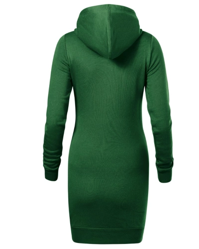 Šaty dámské SNAP 419 - lahvově zelená 2.jpg