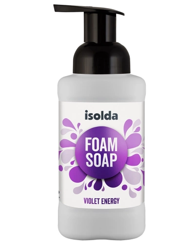 Mýdlo pěnové, ISOLDA, Violet energy, foam soap, 400 ml.jpg