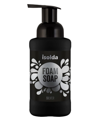 Mýdlo pěnové, ISOLDA, Silver, foam soap, 400 ml.jpg