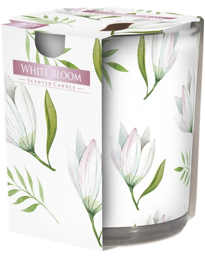 Svíce vonná, ve skle, White Bloom, 100g.jpg