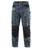 Kalhoty pánské montérkové CXS STRETCH, maskáčové modré.jpg
