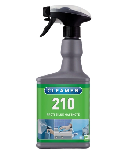 Prostředek čistící, CLEAMEN 210, proti silné mastnotě, 550ml.jpg