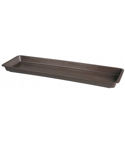 Podmiska pod truhlík GARDEN plastová 40cm hnědá.jpg
