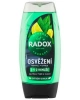 Radox, sprchový gel, Men 3v1, Osvěžení, Mentol a citrus, 225 ml