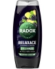 Radox, sprchový gel, Men 3v1, Relaxace, Ostružina a zázvor, 225 ml