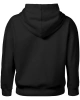 Mikina dámská MOON 421 s kapucí, černá , XS-XXL