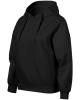 Mikina dámská MOON 421 s kapucí, černá , XS-XXL