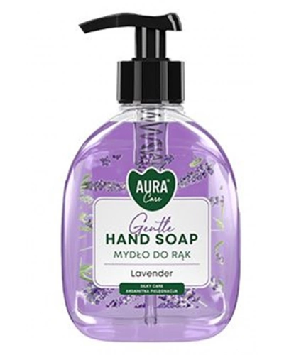 Mýdlo tekuté AURA, s pumpičkou, 300ml, Lavender.jpg