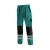 Kalhoty pánské montérkové CXS LUXY BRIGHT, pas, zeleno-černé 1020-028-510
