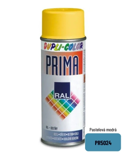 Spray PRIMA ral 5024 pastelová modrá