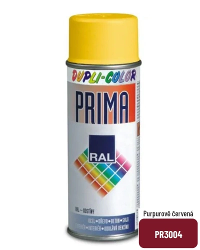 Spray PRIMA ral 3004 purpurově červená