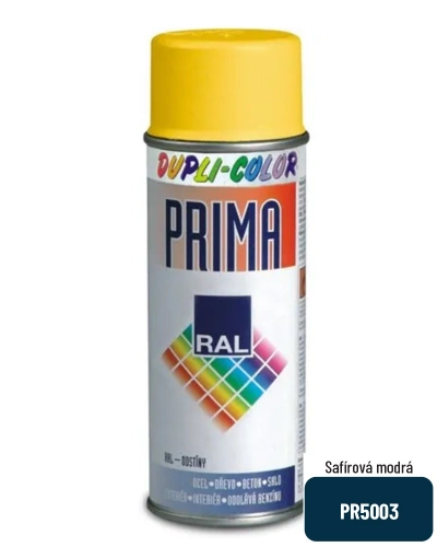 Spray PRIMA ral 5003 safírově modrá