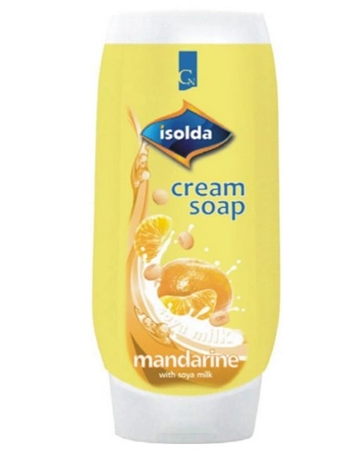 Tekuté mýdlo ISOLDA mandarinka se sojovým mlékem.jpg