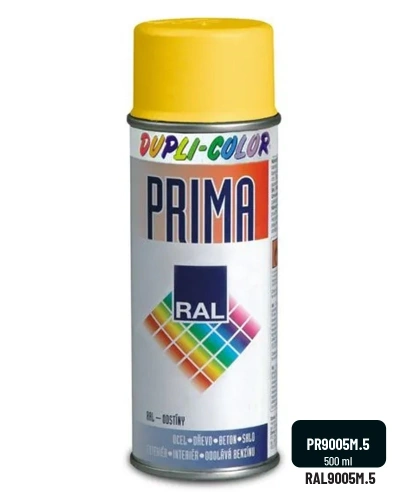 Spray Prima Ral matný 9005