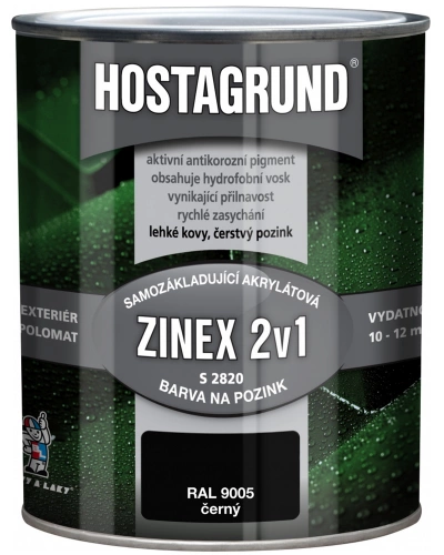 ZINEX 2v1 S2820 9005 černý
