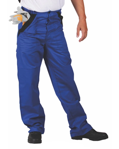 Pánské montérkové kalhoty 0838 - středně modré