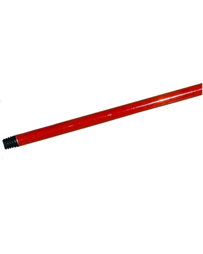Násada kovová s hrubým závitem červená 130 cm 125003