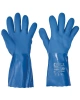 NIVALIS rukavice celomáč.v modrém PVC