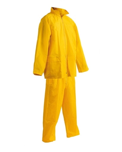 Oblek s kapucí CARINA, žlutá