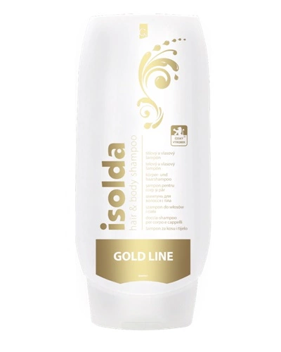 Šampon ISOLDA GOLD LINE HAIR AND BODY 500ml