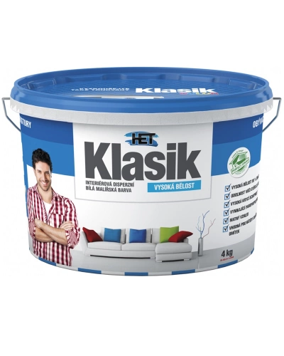 Malířská barva KLASIK, interiér 4 kg