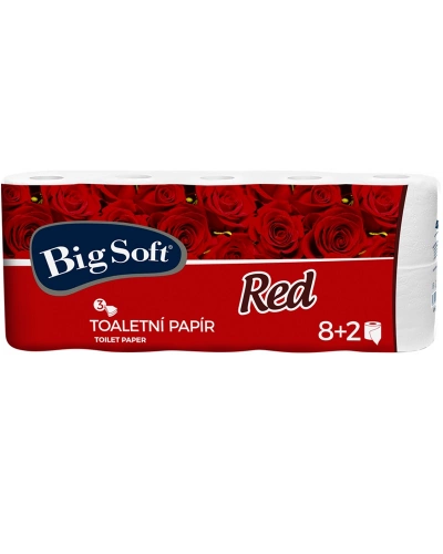 Toaletní papír HBig Soft Red 10 ks