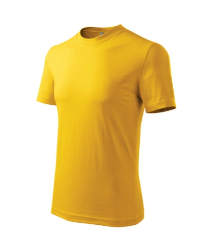 Unisexové tričko HEAVY - žlutá
