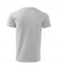 Pánské tričko Basic - světle šedý melír