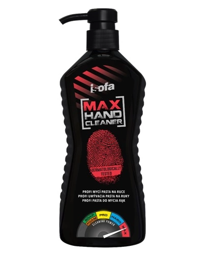Suspenze mycí, ISOFA MAX, na ruce, červená, 550 g