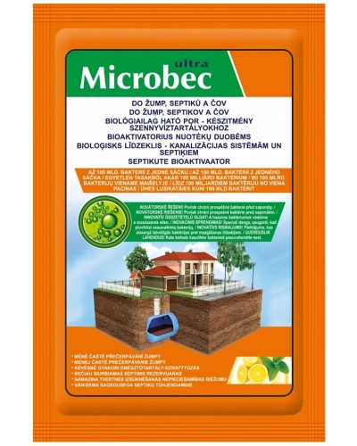 Bros microbec přípravek do septiků, žump a ČOV tablety 25g