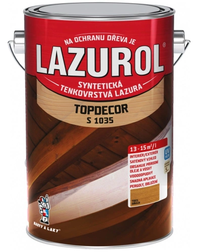 Lazurol Topdecor S1035 T021 ořech 4,5l
