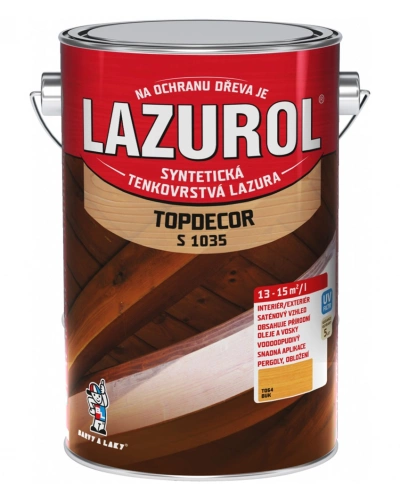 Lazurol Topdecor S1035 T064 buk 4,5l