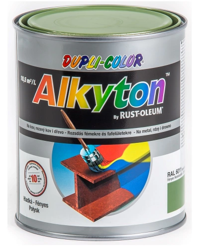 Alkyton hladká rezedová zelená