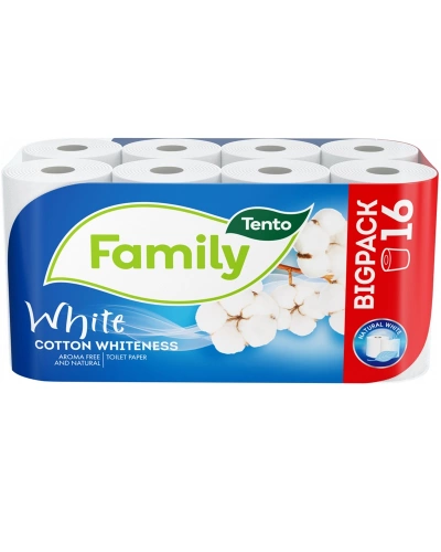 Toaletní papír Tento Family White 2vr 16 ks