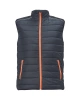 Vesta pánská zimní MAX VIVO LIGHT, černá/oranžová