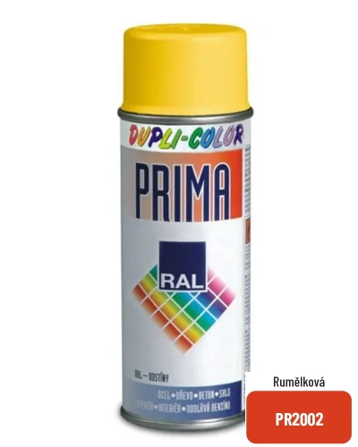 Spray PRIMA ral 2002 rumělková