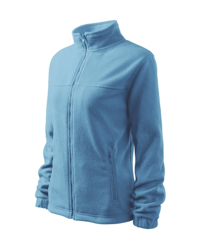 Dámská mikina JACKET - azurově modrá