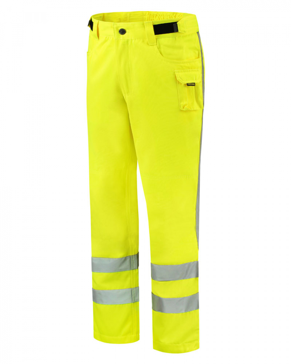 Levně Pracovní kalhoty unisex RWS WORK PANTS T65 - reflexní žlutá